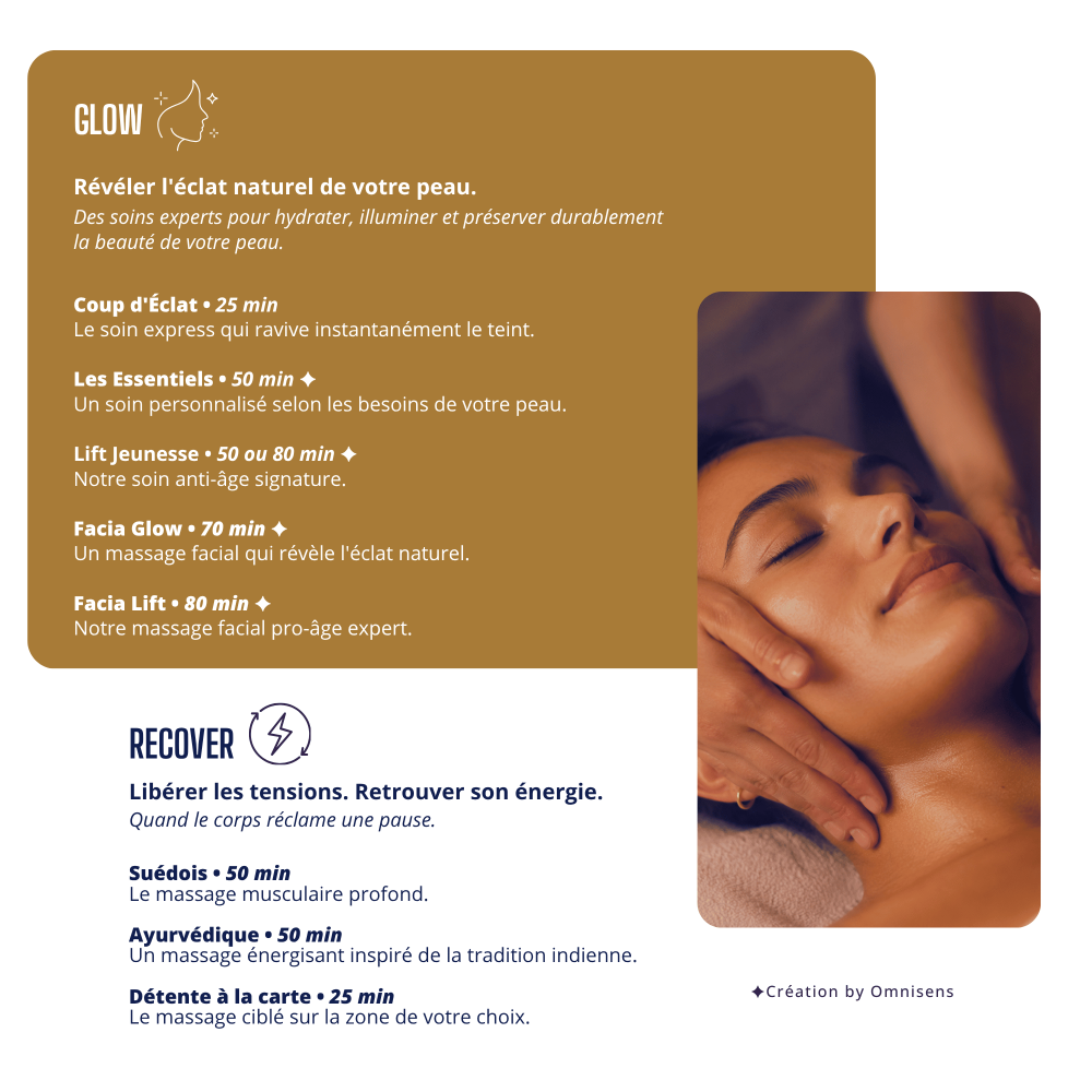 Soins du visage by Omnisens