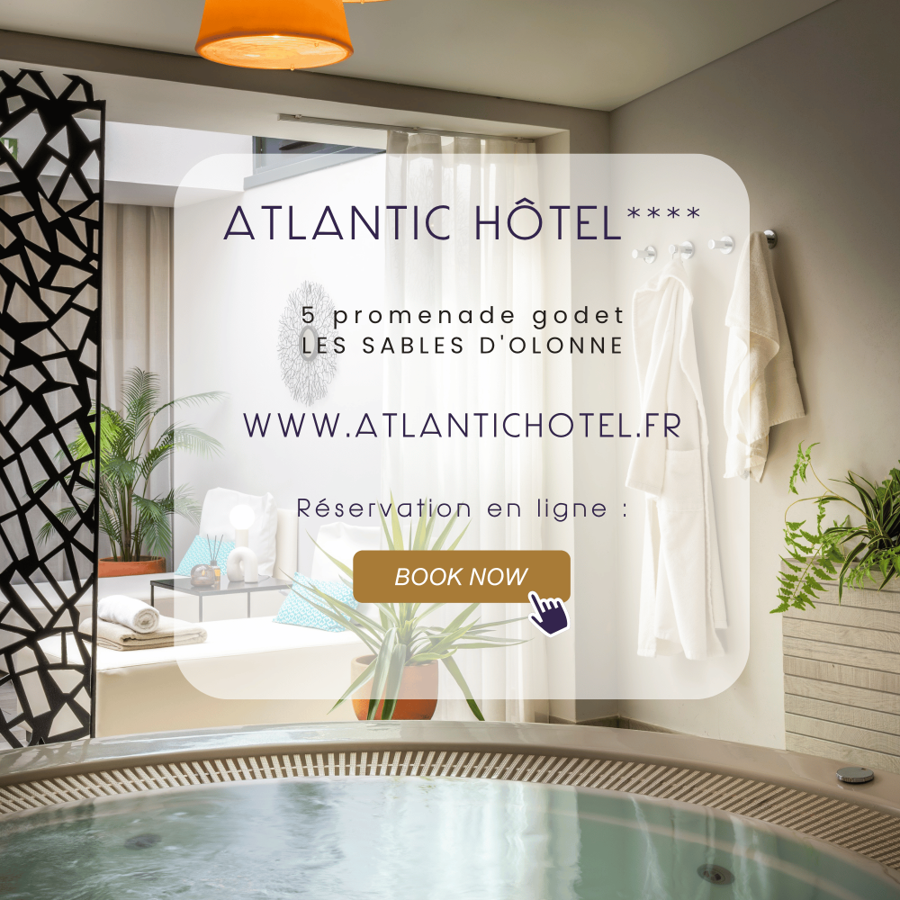 Carte Spa Atlantic Hôtel Les Sables d'Olonne