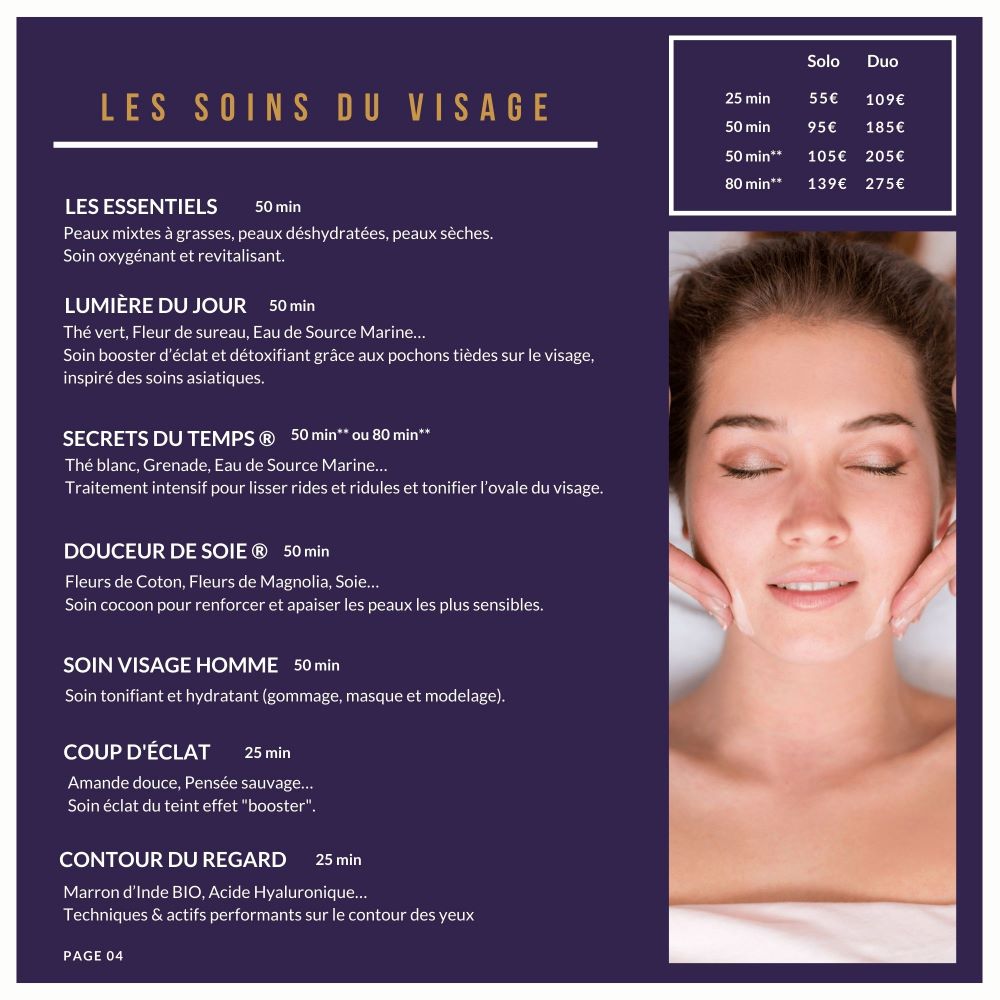 Soins du visage by Omnisens